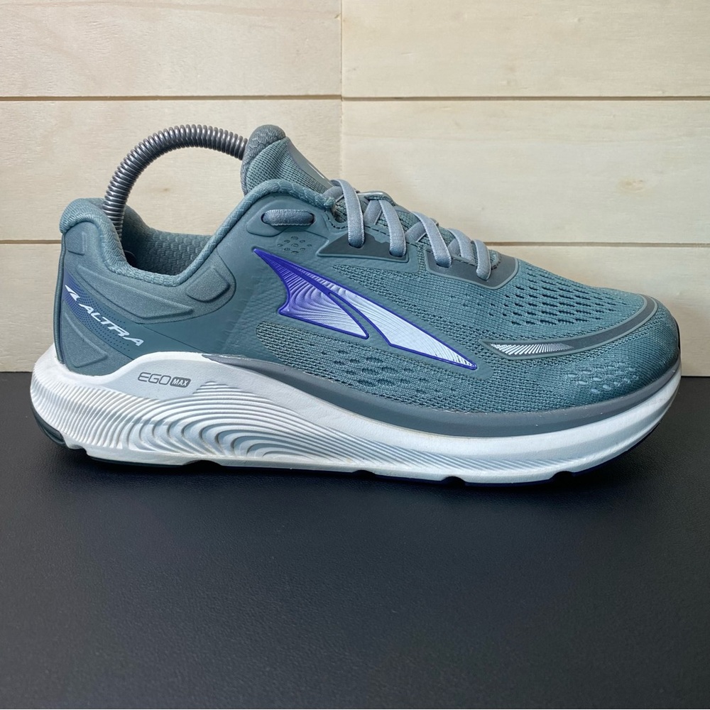 Altra Paradigm 6 Moss Green Women's Size 9 Running Shoe Sneakers Guide Rail